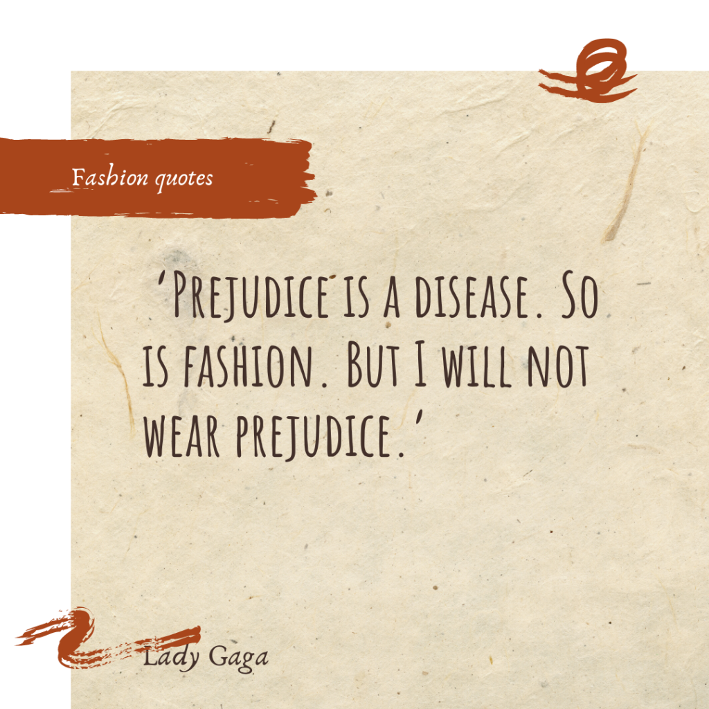 Fashion Inspirational Quote